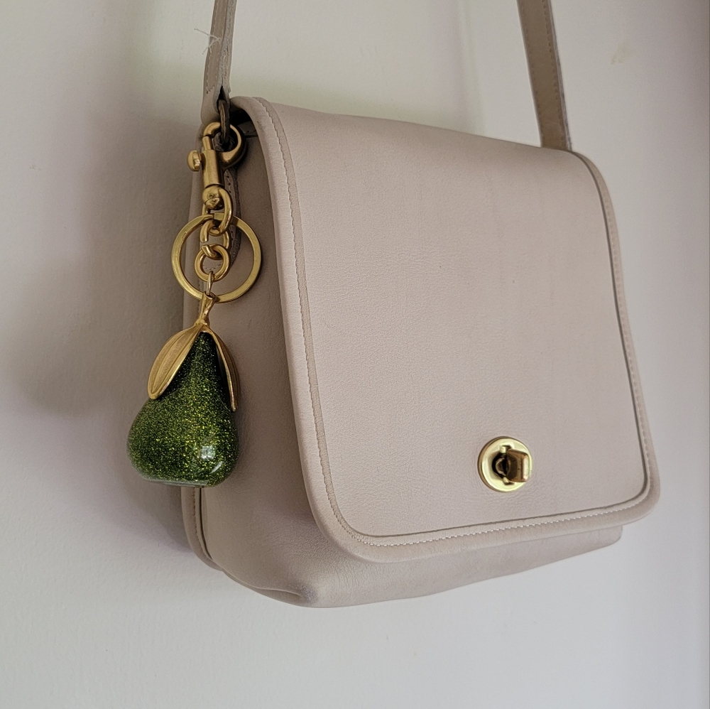 Vintage Coach Court Bag 9076 – Bone / Ivory Leather